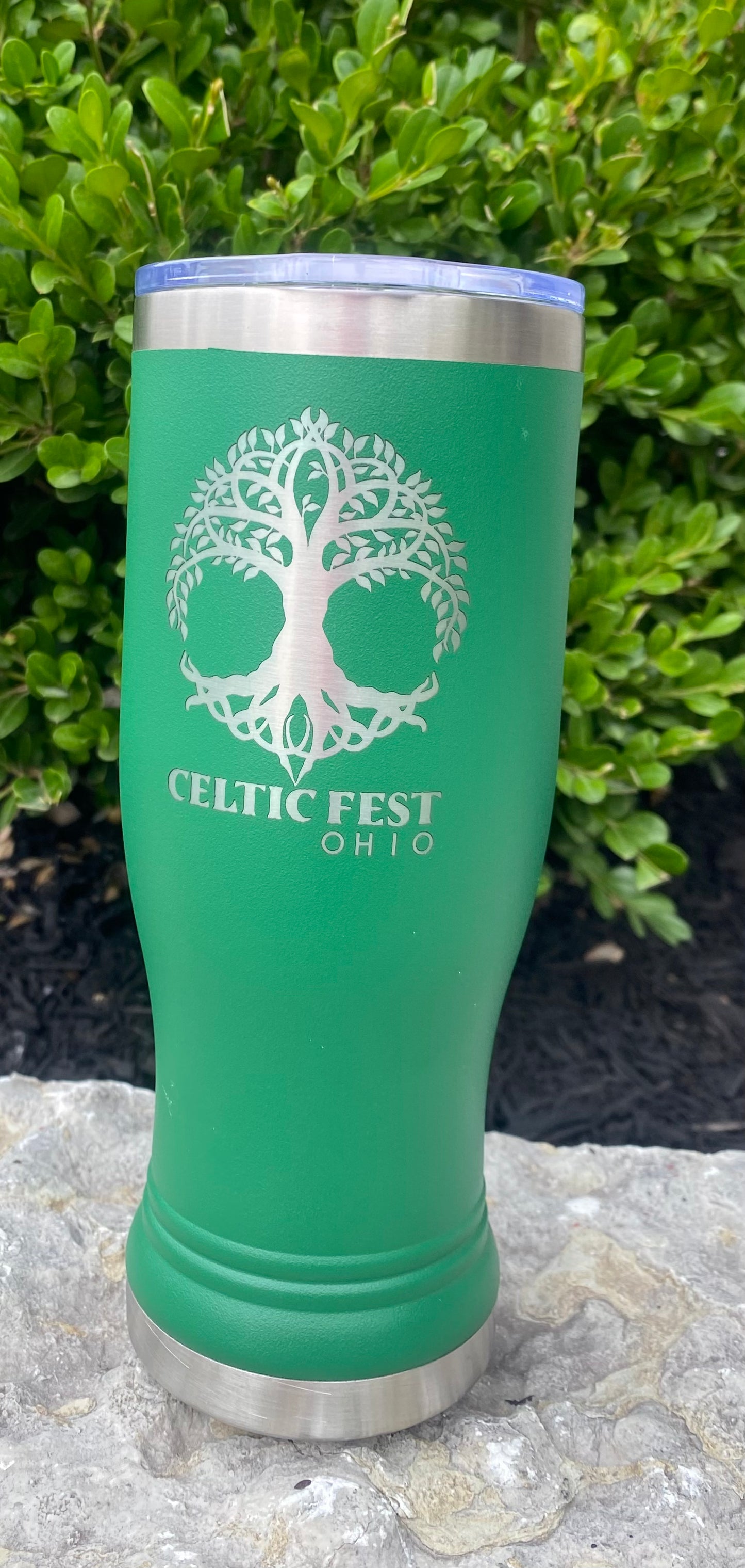 Tree of Life 14oz Stainless Steel Pilsner