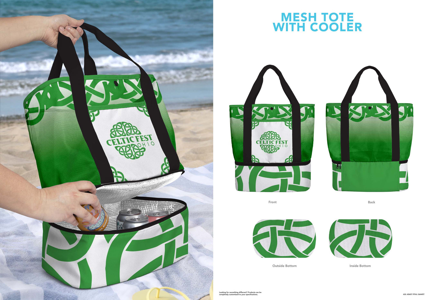 CFO Mesh Cooler Tote