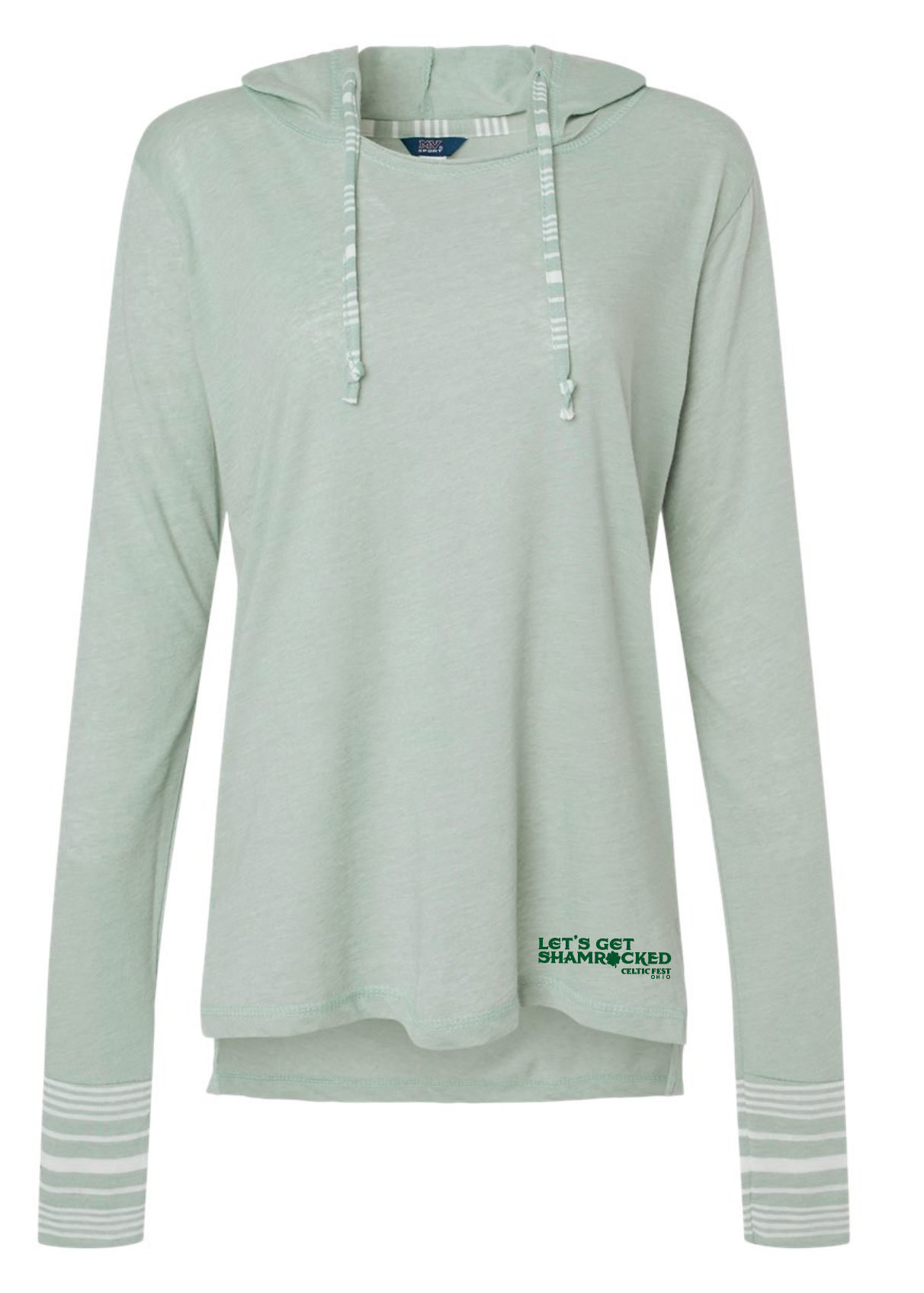 Let's Get Shamrocked Women's Hooded Tunic