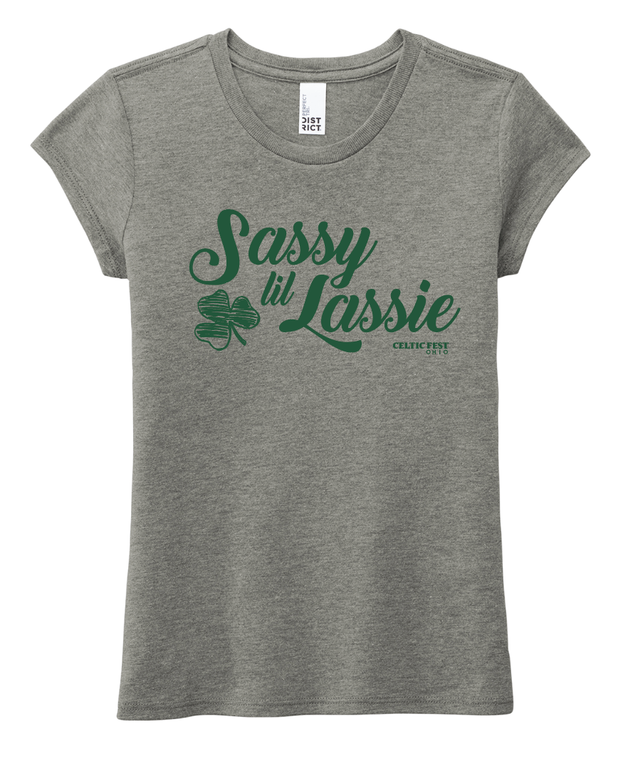 Sassy Lil Lassie Girls T Shirt