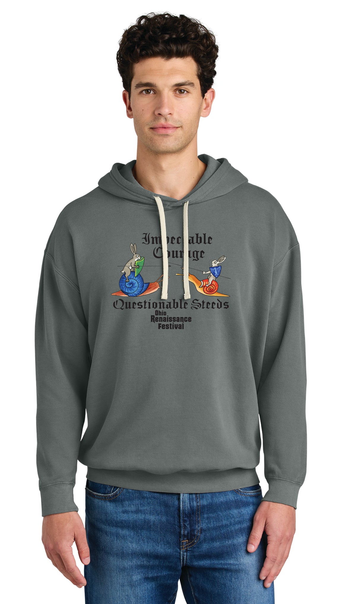 🐌 Impeccable Courage - Questionable Steeds Hoodie