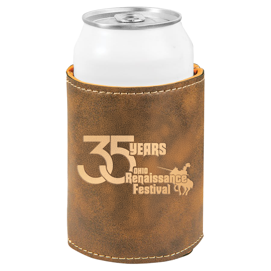 Leather Drink Koozie - 35th Anniversary Collection