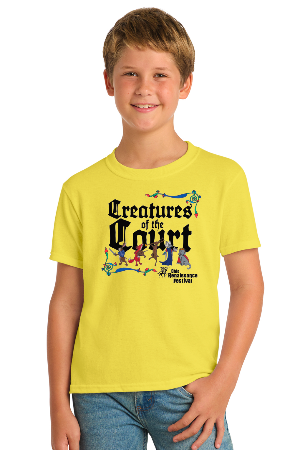 Youth Creatures of the Court TShirt