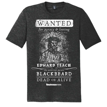 Wanted: Black Beard T-Shirt