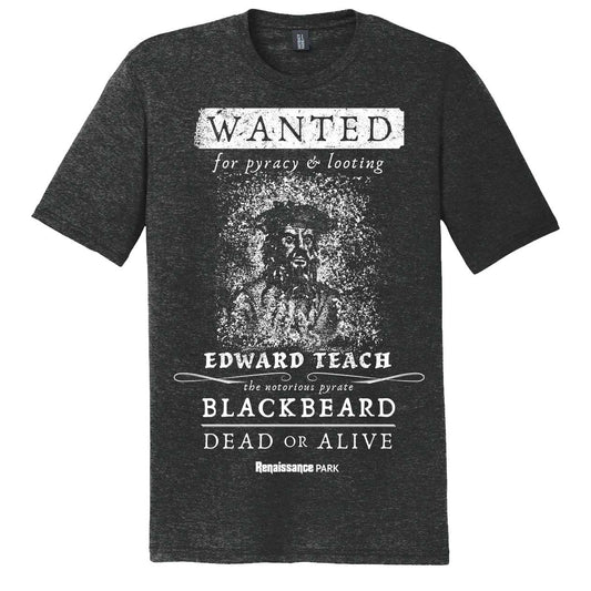 Wanted: Black Beard T-Shirt